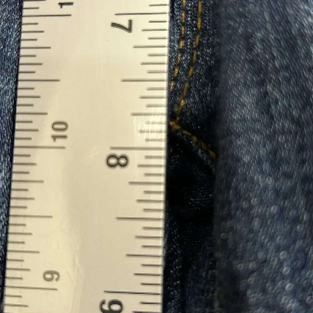 J.Crew Toothpick Ankle Jeans Size 27 Denim Dark Blue Stretch Low Rise Jeans